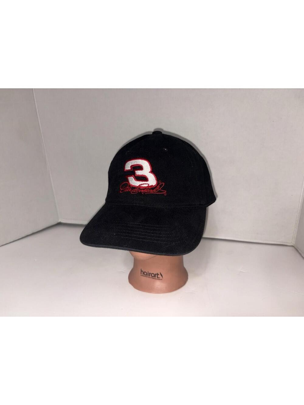 Vintage Dale Earnhardt #3 Signature NASCAR Strapback Hat